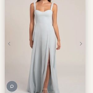 Jenny Yoo Bridesmaid Dress Style: Harris; Color:Whisper Blue; Size: 10